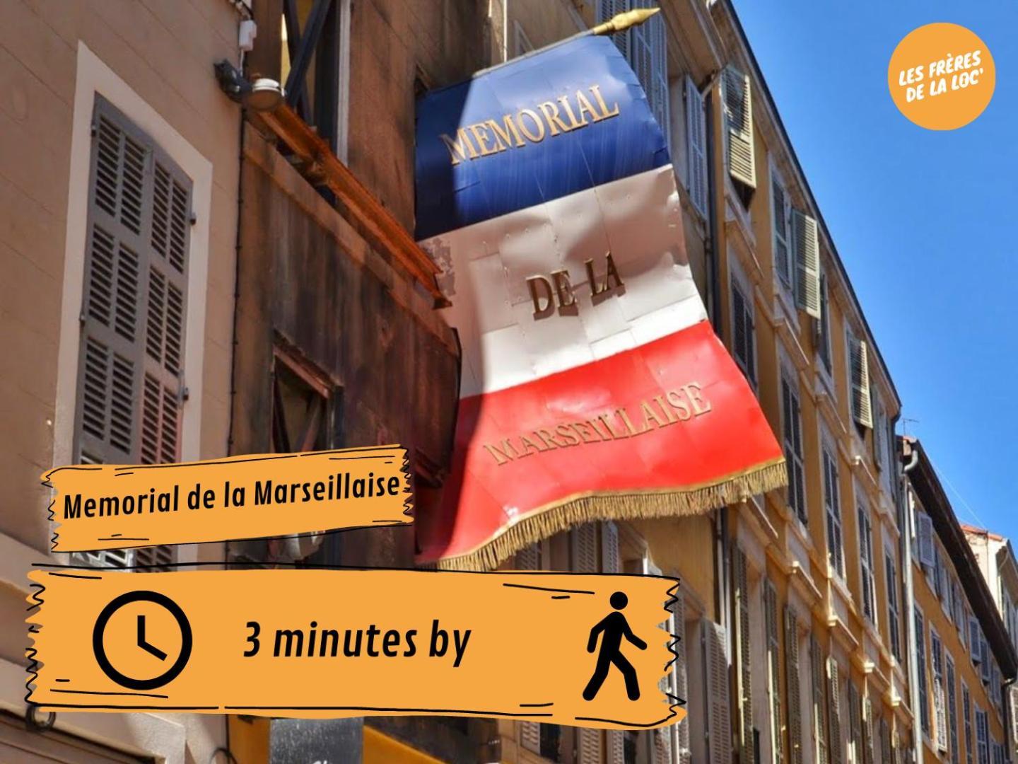 Charmant Appartement - Avec Balcon & Climatisation - Les Freres De La Loc' Marseille Luaran gambar
